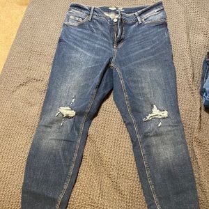 Old Navy rockstar super skinny high rise jeans